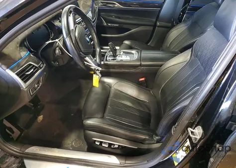 2016 BMW 750 I z USA, uszkodzony, nr VIN WBA7F0C54GGL99868